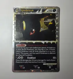 Pokemon Umbreon Prime 86/90 Ultra Rare Holo HGSS Undaunted - Image 1
