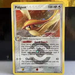 Pidgeot 10/112 Holo Rare – EX FireRed & LeafGreen 2004 Pokemon TCG – NM - Image 1