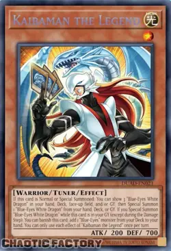 YUGIOH DUAD-EN021 Kaibaman the Legend Starlight Rare 1st Edition NM - Image 1