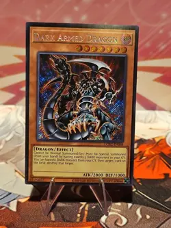 Dark Armed Dragon LCKC-EN068 Legendary Collection Kaiba Secret Rare Unlimited NM - Image 1
