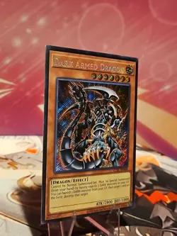 Dark Armed Dragon LCKC-EN068 Legendary Collection Kaiba Secret Rare Unlimited NM - Image 3