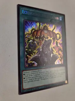 Ectoplasmic Fortification MZMU-EN008 Secret Rare Yugioh Maze of Muertos NM - Image 2