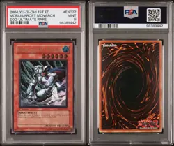 Yugioh Mobius The Frost Monarch Ultimate Rare PSA 9 SOD-EN022 1st Edition - Image 2