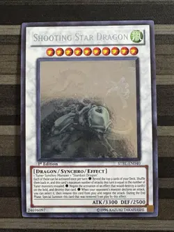Yugioh | Shooting Star Dragon | STBL | Ghost Rare | 1st Edition | NM - Image 1