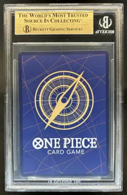 2025 One Piece Carrying On Will Monkey D Luffy Wanted Alt Art #OP13-118 BGS 10 - Image 2