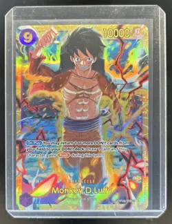 2024 One Piece Emperors in the New World Monkey.D.Luffy Secret Rare #OP09-119 - Image 1