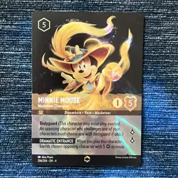 Disney Lorcana Ursula’s Return Minnie Mouse (Musketeer Champion) Enchanted - Image 1