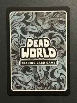 Dead World TCG Whistle Pig 204/184 SR Borderless Holo Card Kickstarter 2025 - Image 2