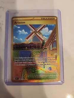 Pokemon TCG Artazon Obsidian Flames Hyper Rare Card 229/197 - Image 1