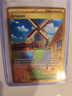 Pokemon TCG Artazon Obsidian Flames Hyper Rare Card 229/197 - Image 3