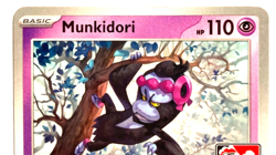 Pokemon Munkidori Rare + FREE extra Rare card! - Image 2