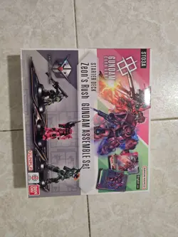 Gundam Card Game: Gundam Assemble - Zeon's Rush Starter Set ST03A English NIB - Image 1