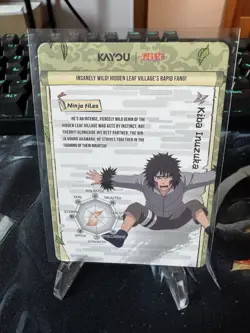 Naruto Kayou English Series 2 Card - Kiba Inuzuka - NRSA02-UR-008L3 - Image 2