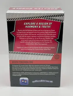 Pokemon Trading Card Games Scarlet Violet White Flare Booster Bundle Sealed - Image 3