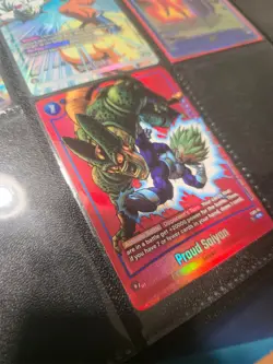 Dragon Ball Super Card Game Proud Saiyan FS07-12 Manga Event Pack Promo - Image 1