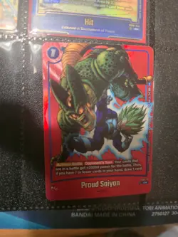 Dragon Ball Super Card Game Proud Saiyan FS07-12 Manga Event Pack Promo - Image 3