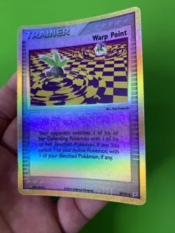 Warp Point 85/95 EX Team Magma Vs Team Aqua Reverse Holo Pokemon Card LP+ - Image 5