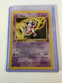 Pokemon Card - Mr. Mime Jungle 22/64 Rare 1st Edition Never Played - Image 2