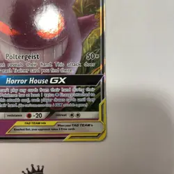Pokemon Gengar & Mimikyu GX Team Up Holo Card 53/181 Ultra Rare SM - Image 5