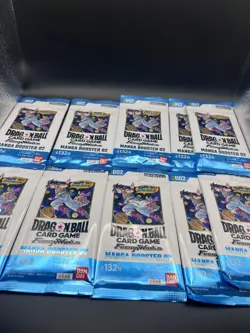 MANGA Booster 10 Packs Dragon Ball Card Game SB02 Fusion World Japanese - Image 1