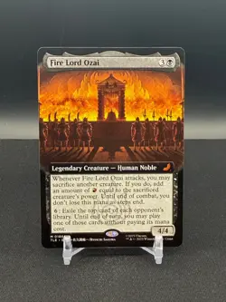 Fire Lord Ozai (Extended Art) Regular #186 MTG: Avatar The Last Airbender - Image 1