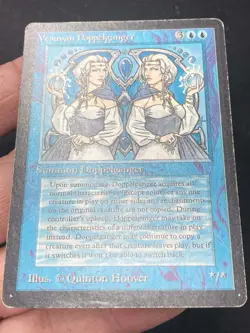 ***Beta Vesuvan Doppelganger (Edge Indent)*** MTG Beta Magic Kid Icarus - Image 3