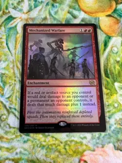 Mechanized Warfare (Foil) MTG: The Brothers' War Pack Fresh - Image 1