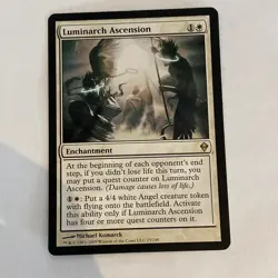 Luminarch Ascension 25 Zendikar Regular MTG TCG CARD - Image 1