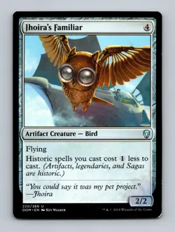 Jhoira's Familiar Dominaria Non-Foil MTG MP - Image 1