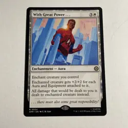 x1 With Great Power... R MTG Marvel's Spider-Man M/NM, English - Image 1