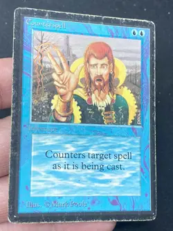 ***Beta Counterspell (Inked Edges)*** MTG Beta Magic Kid Icarus - Image 3