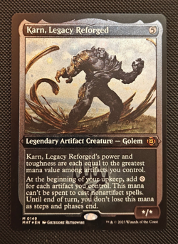Karn, Legacy Reforged - Foil Etched - MAT - #149 - NM - Image 1