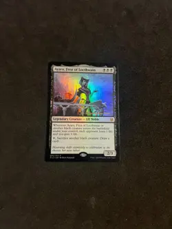 Ayara, First of Locthwain (Pre-release Foil)[ Throne Of Eldraine] Magic MTG - Image 1