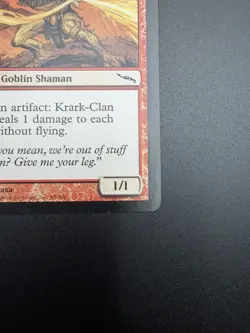 MTG; Krark-Clan Shaman; Mirrodin; Magic the Gathering; LP - Image 4