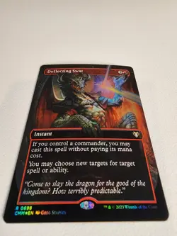 Mtg Deflecting Swat Boderless Foil Nm Condition Pack Fresh. - Image 5