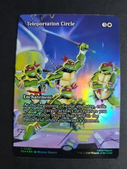 Teleportation Circle (Borderless Foil) Mythic MTG Ninja Turtles - Image 1