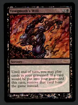 ***FOIL Yawgmoth's Will Judge Promo*** MTG Promo Magic Kid Icarus - Image 1