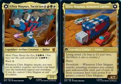 Mint/Near-Mint, English - 4 x MTG Ultra Magnus, Tactician Universes Beyond: Tran - Image 1