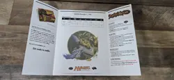 Magic the Gathering Battle Royale Promo Flyer Poster 1999 17x11” DS folded - Image 3