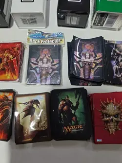 Ultra Pro Brom Series Sleeves MTG Plus Other Sleeves And 5 Rook Deck Boxes READ - Image 4