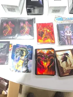 Ultra Pro Brom Series Sleeves MTG Plus Other Sleeves And 5 Rook Deck Boxes READ - Image 5