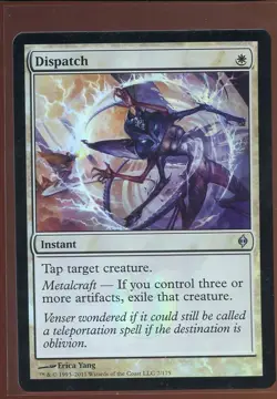 Dispatch Foil Uncommon New Phyrexia LP Magic the Gathering MTG - Image 1