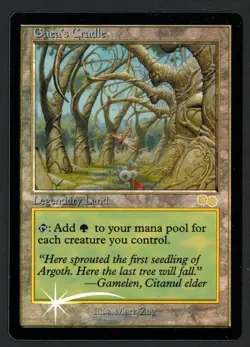 ***FOIL Gaea's Cradle Judge Promo*** MTG Promo Magic Kid Icarus - Image 1