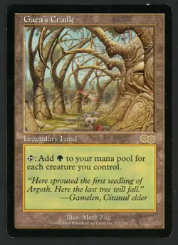 ***Gaea's Cradle*** MTG Urza's Saga Magic Kid Icarus - Image 1