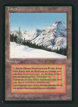 ***FBB German Taiga*** MTG Revised Magic Kid Icarus - Image 1