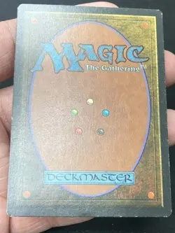 ***FBB German Scrubland (Light Ring Ding & Edge Ding)*** MTG Revised Kid Icarus - Image 4