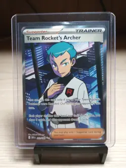 Pokemon TCG Team Rocket's Archer 223/182 SV10: Destined Rivals Ultra Rare NM/M - Image 1