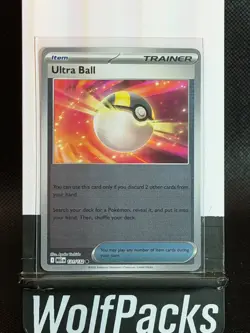 Pokemon TCG Mega Evolutions - Trainer Ultra Ball #131 Reverse Holo - Image 1