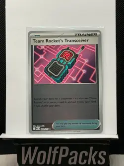 2026 Pokemon Ascended Heroes - Team Rocket’s Transceiver 209/217 Reverse Holo - Image 1