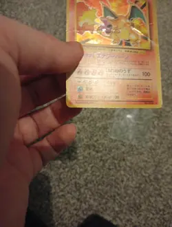 Pokemon TCG Charizard No. 006 Lv. 76 Base Set Vintage Card WOTC Japanese 1996 - Image 4